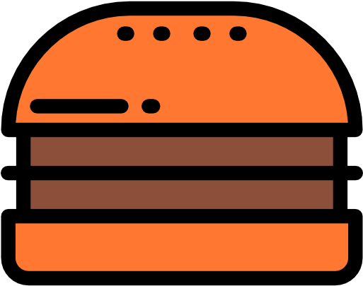 Hamburger Hot Dog Fast Food French Fries Junk Food - Fast Food (512x512)