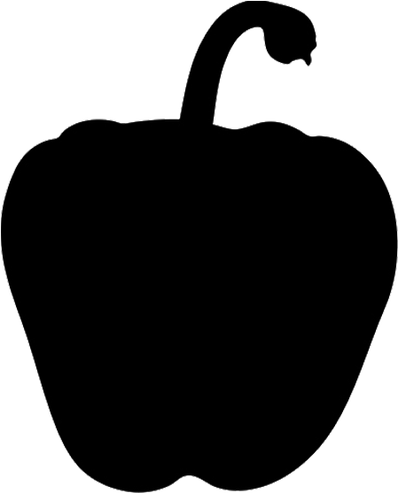 Select A Shape - Dibujo Manzana Negra (600x556)