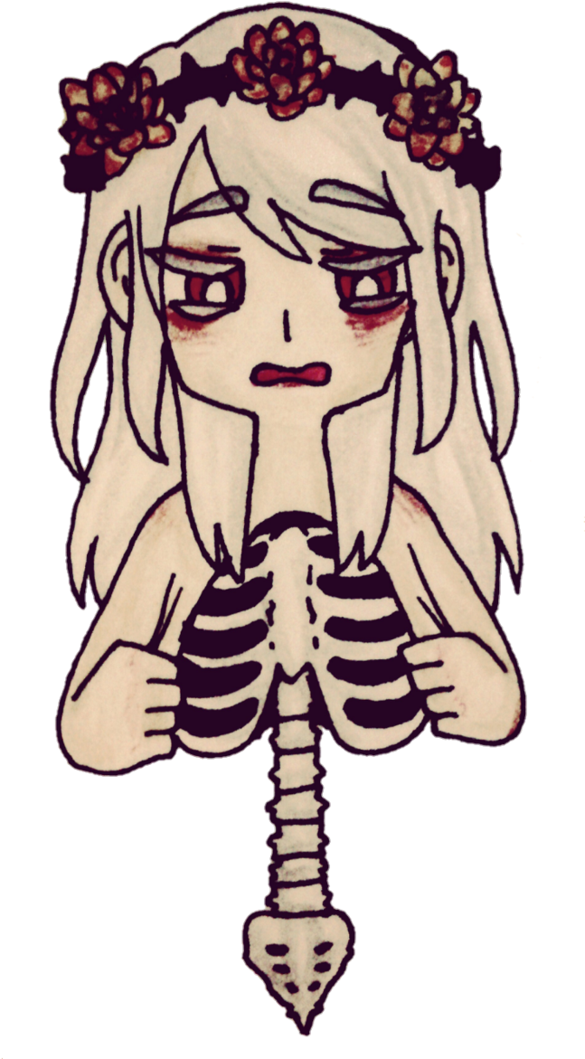 33 Day Guro Challenge - Skeleton (660x1212)