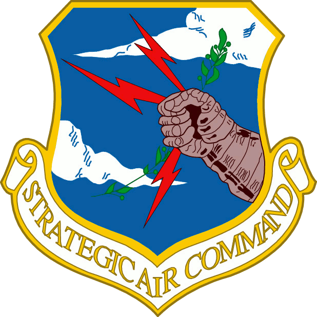 600px-shield Strategic Air Command - Strategic Air Command Patch (618x618)