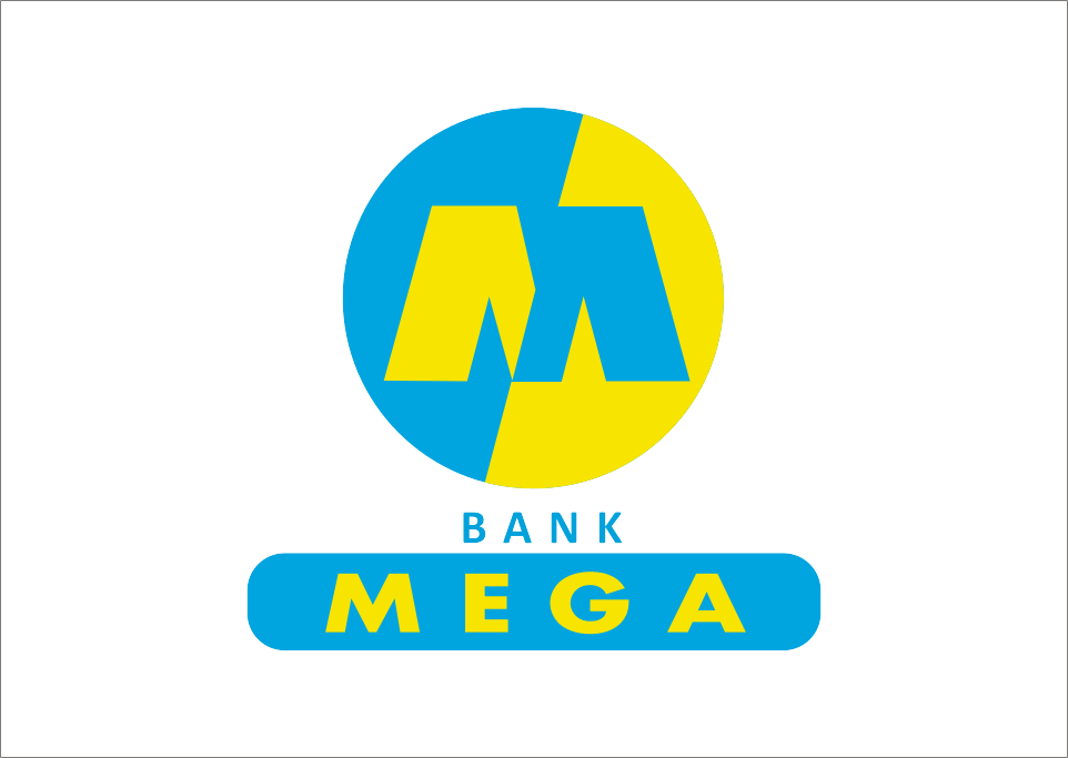 Logo Bank Mega Vector - Bank Mega (962x683)