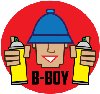 Bboy-logo3 - Logo Bboy (376x376)