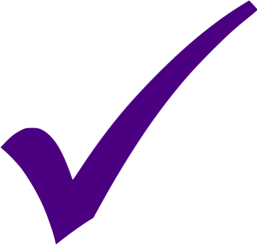 Blue Check Mark Transparent Background (512x512)