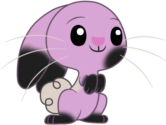 Berry The Bunny - Cartoon (600x463)