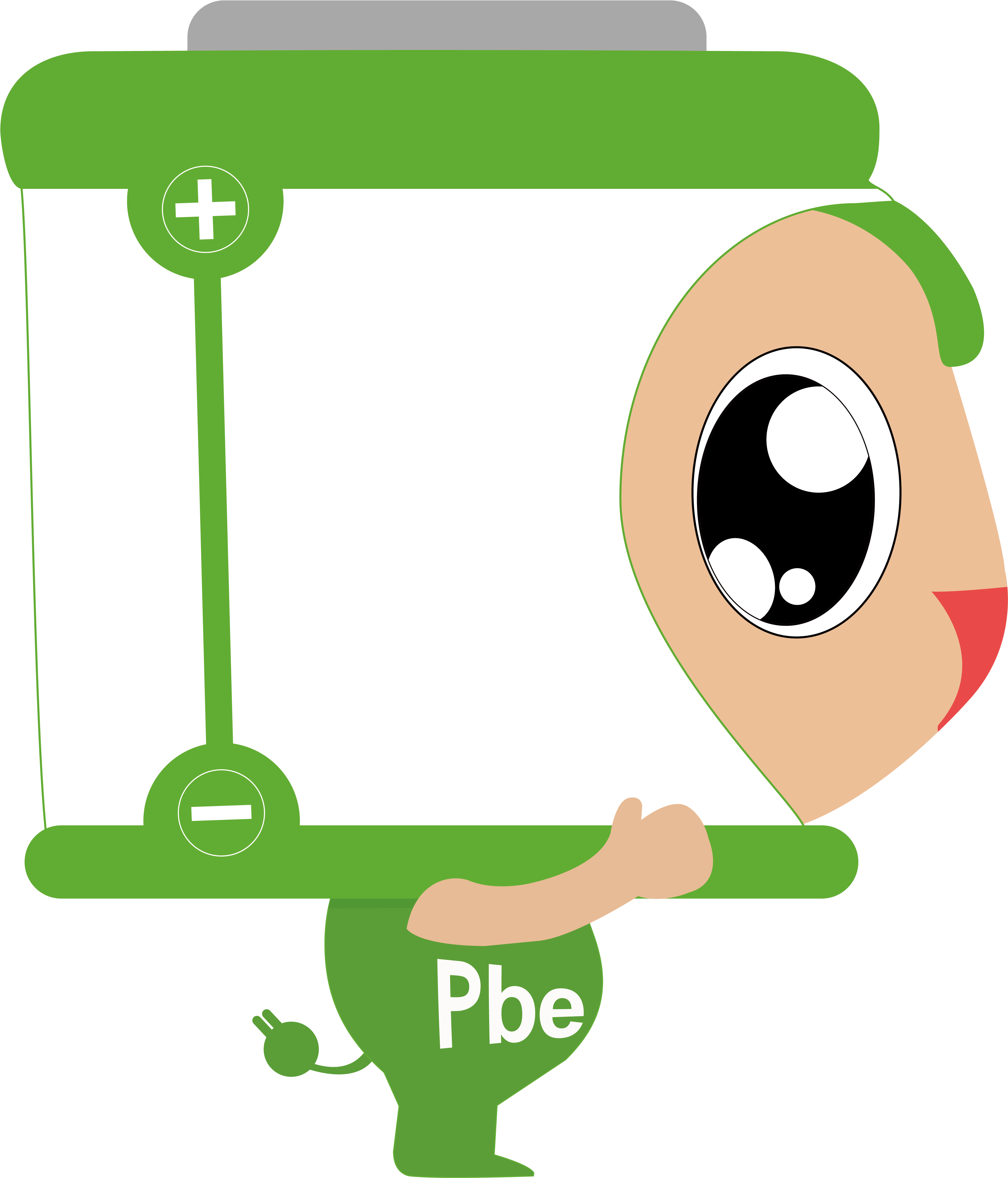 Ppowerbattery - - Cartoon (4917x5208)