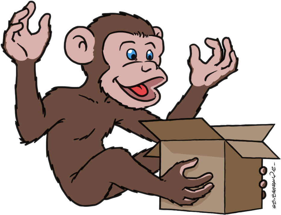 Package Monkey - Cartoon (1024x800)