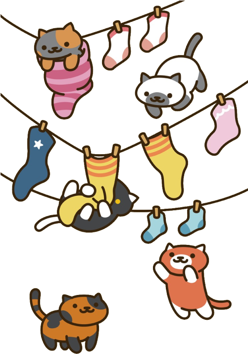 6 - Neko Atsume (500x741)