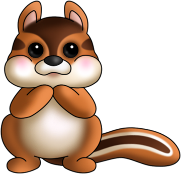 Chipmunk - Cartoon (360x347)