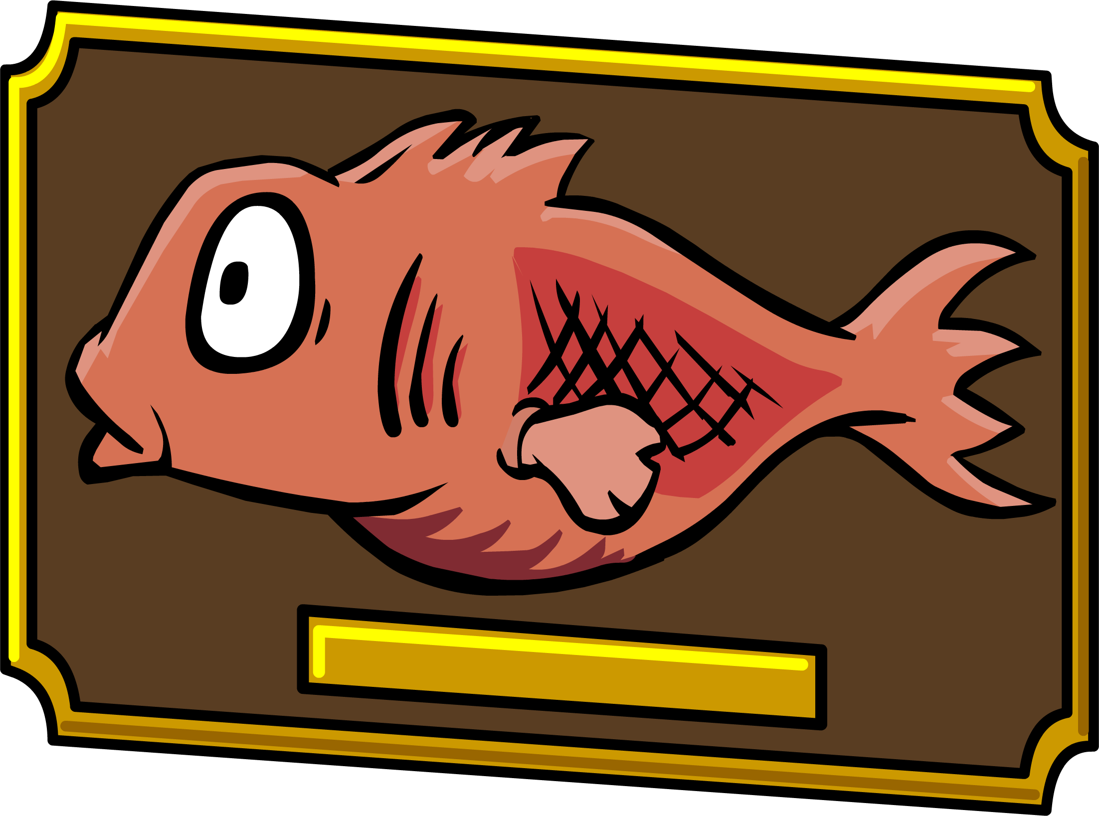 Mullet Fish Sprite 001 - Mullet (2204x1637)
