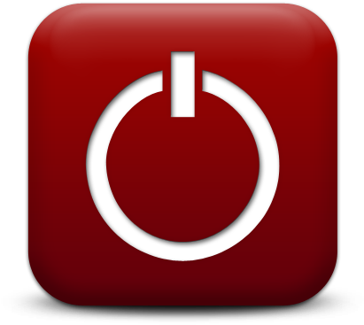 Red Square Clipart Button - Circle (512x512)