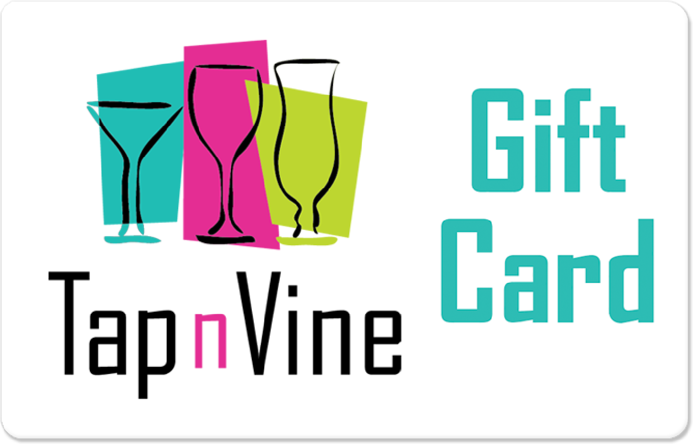 Tap N Vine Gift Cards - Cubiware (1400x1043)