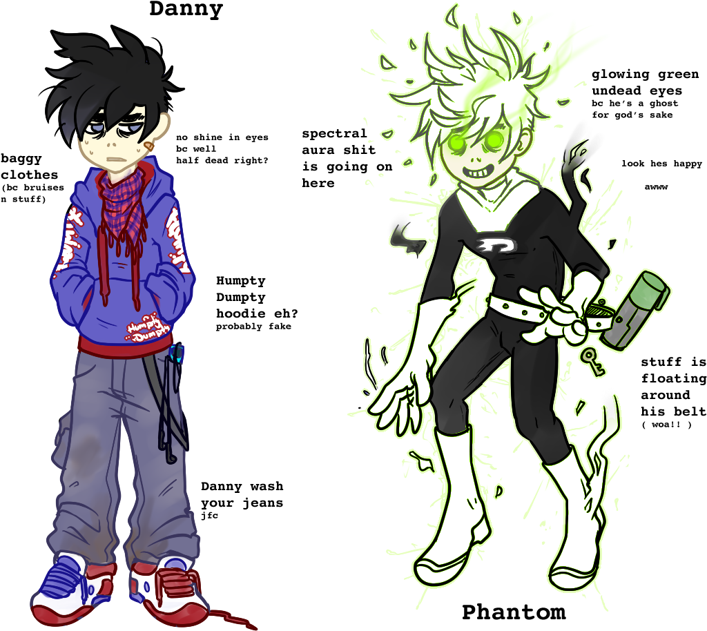 By Ghostbadgers - Danny Phantom Ghost Speak (1054x965)