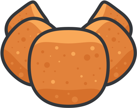 Croissant ไอคอน - Croissant ไอคอน (512x512)