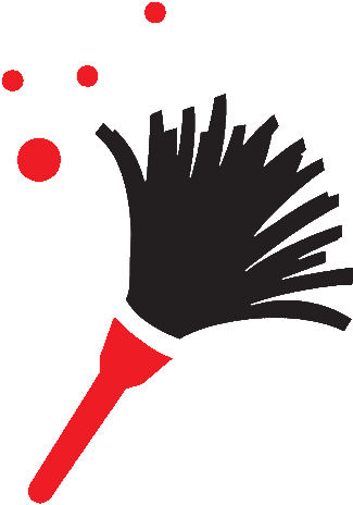 One-off Cleaning - Cleaning Duster Logo (500x500)