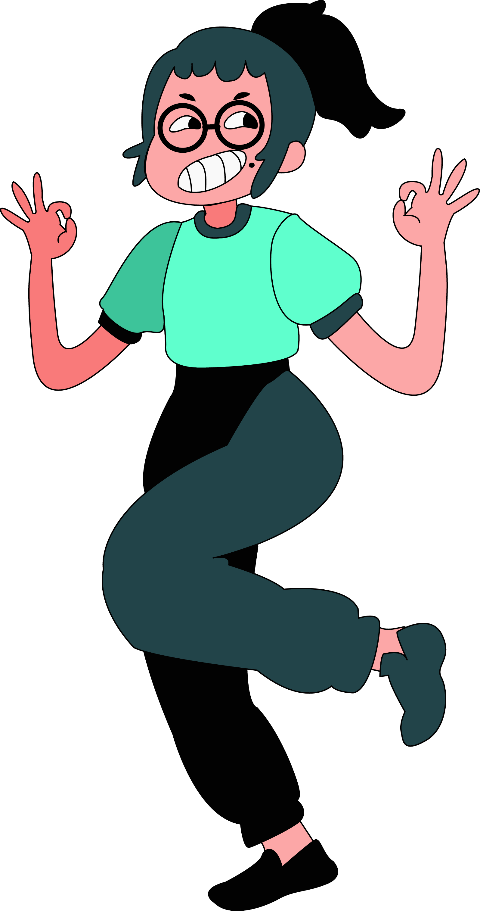 Multimedia Arts Student At Dls-csb - Cartoon (1595x3025)