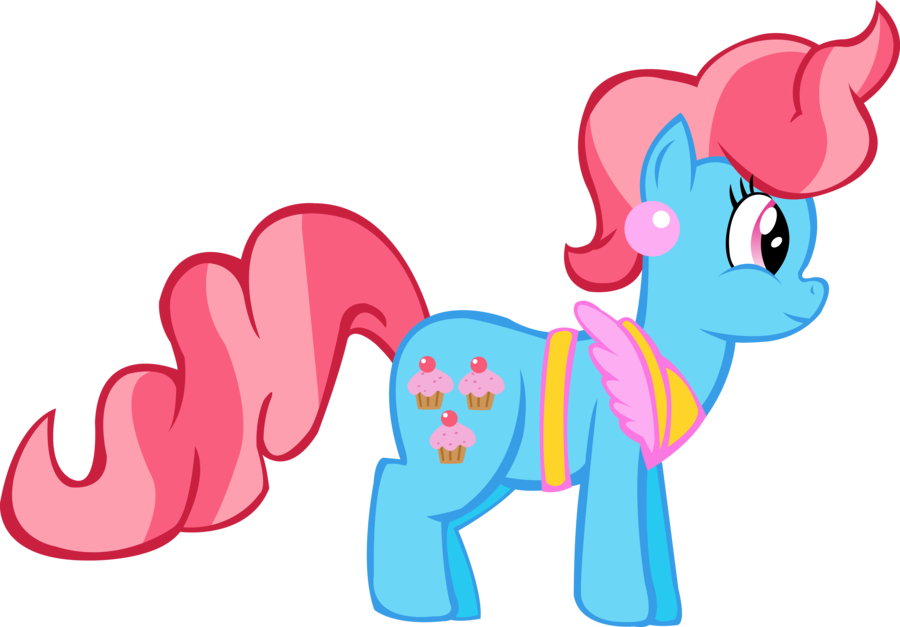 Mrs Cake Vector - Mrs Cake Mlp Vector (900x627)