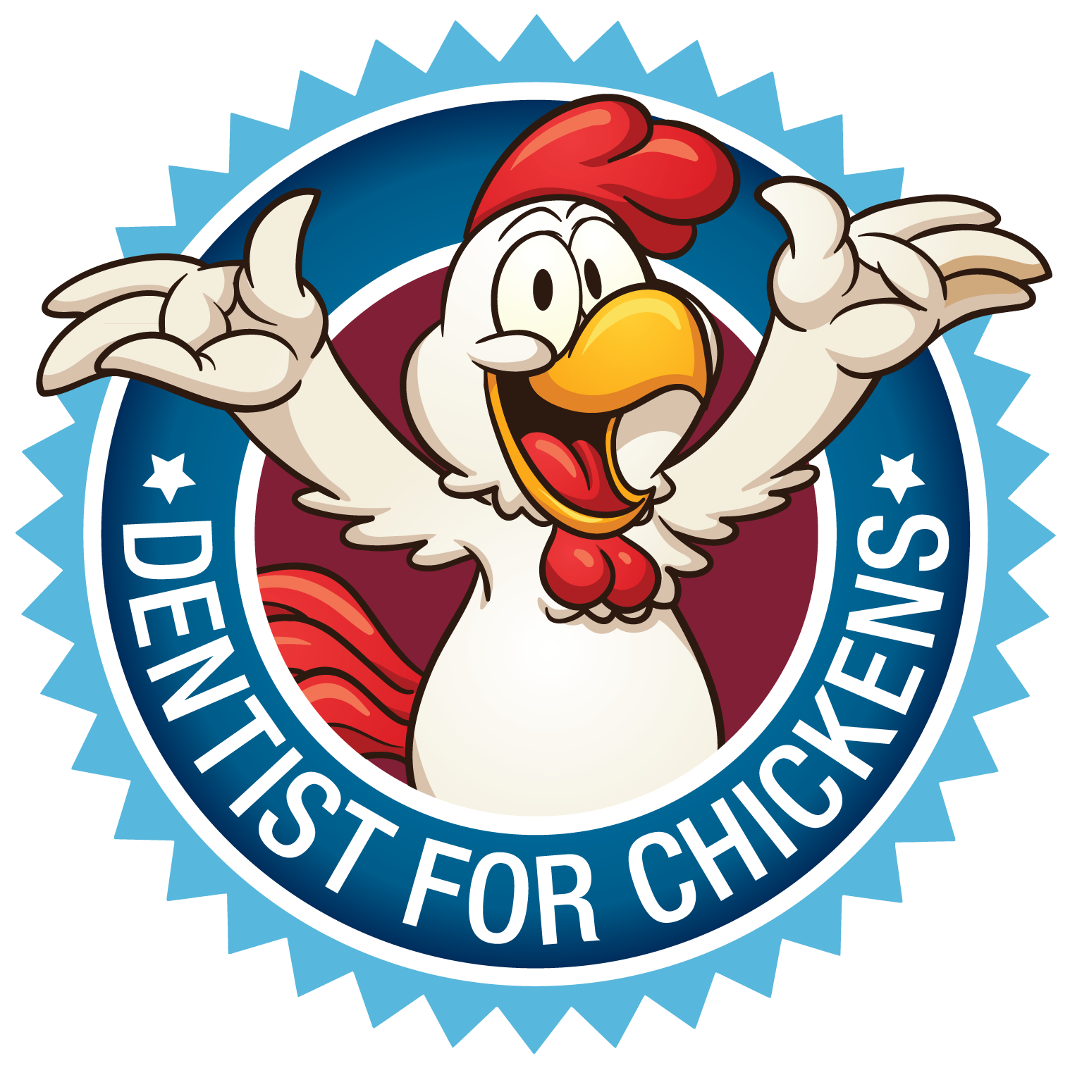 Chicken At The Dentist (1518x1516)