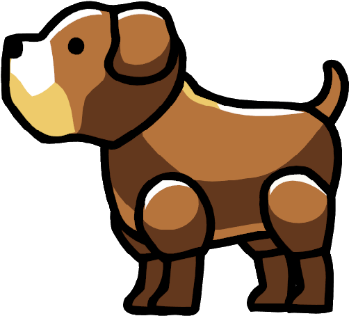 Bulldog - Scribblenauts Dog (507x461)