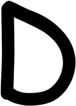 Letter "d" - D In Comic Sans (420x420)
