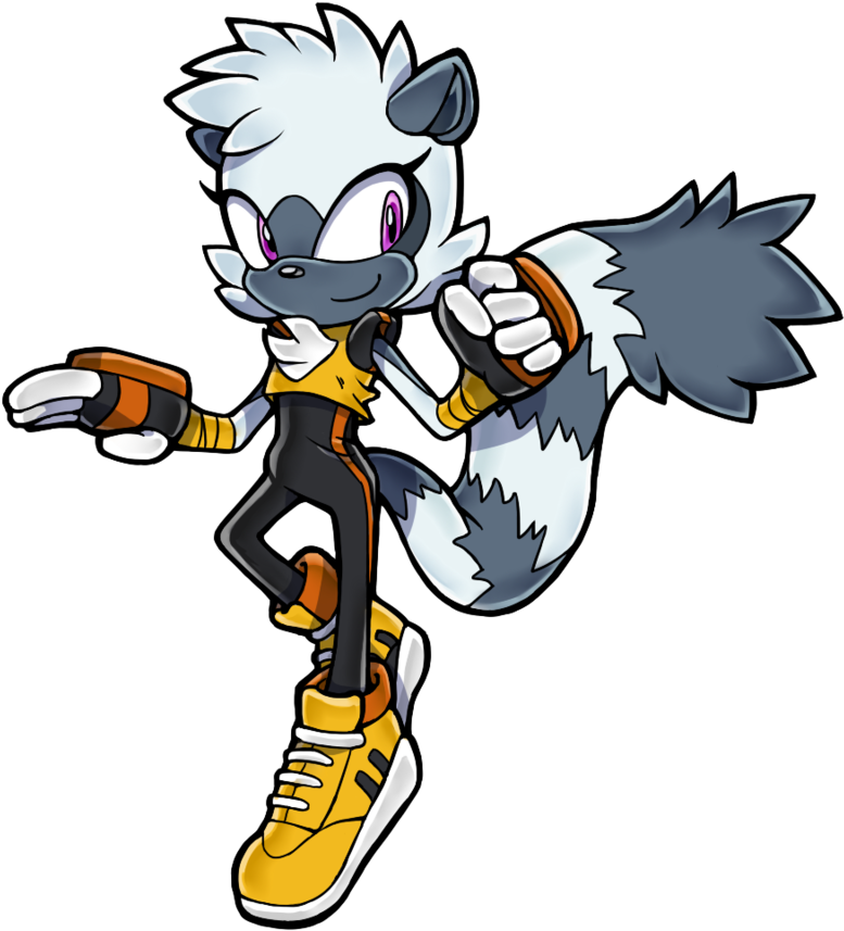 Tangle The Lemur - Sonic Tangle The Lemur (800x889)