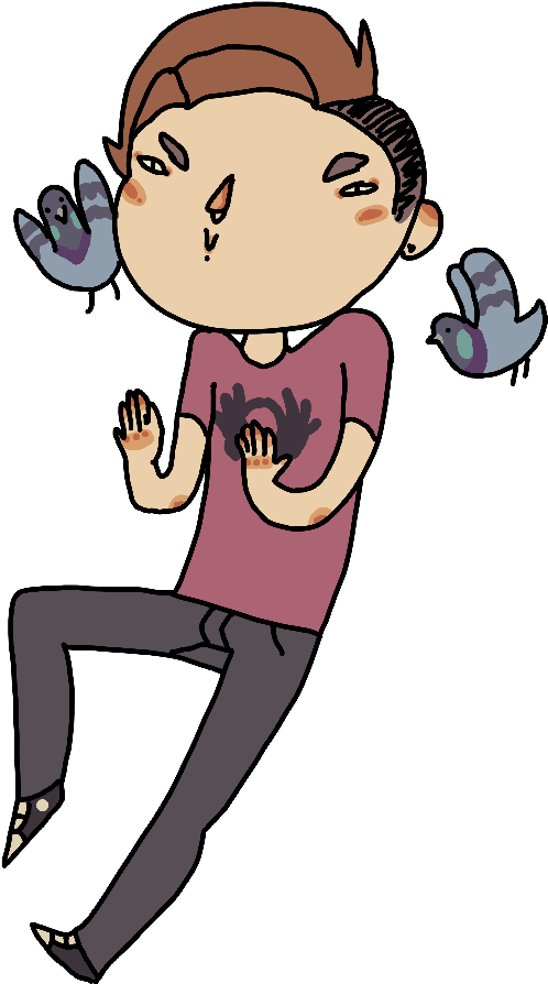 Stress By Slugged - Cartoon (555x926)
