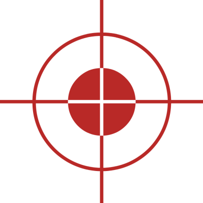 Target Clipart Our - Registration Marks For Screen Printing (399x400)