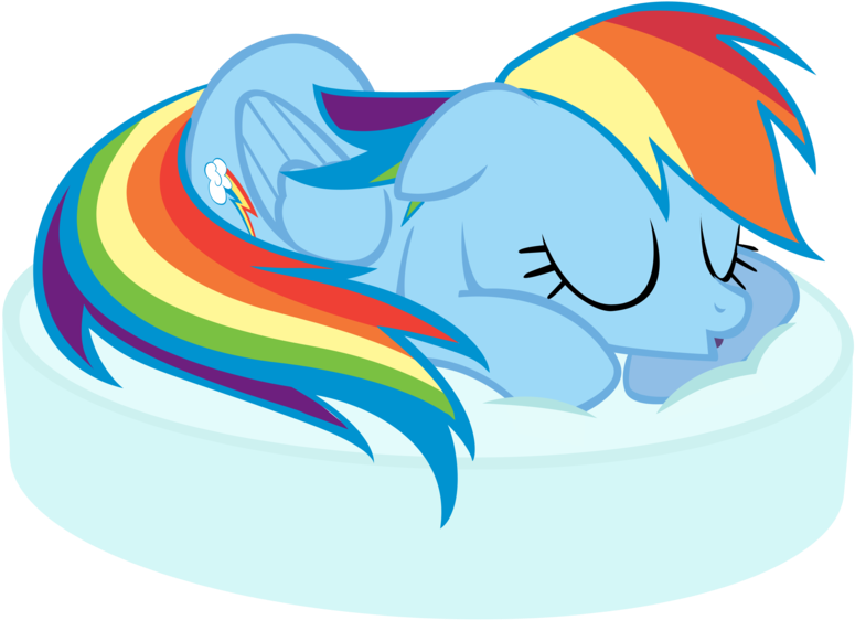 Mlp Rainbow Dash Cloud Vector Download - Rainbow Dash Adopts Scootaloo (900x627)