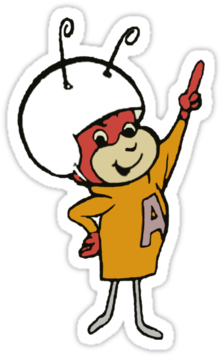 Atom Ant Clip Art - Atom Ant (375x360)