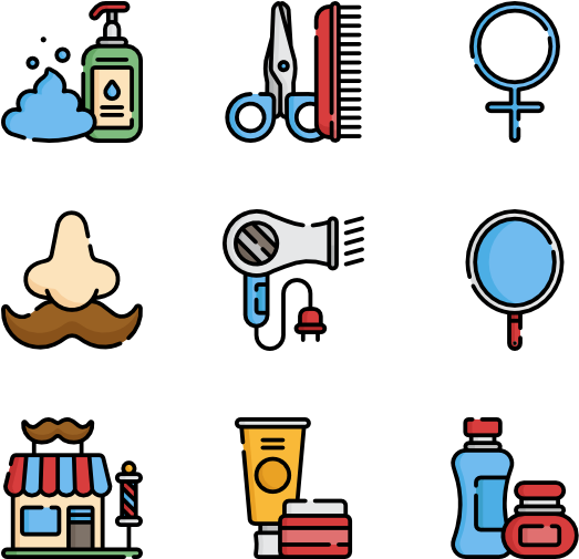 Barber Shop - Big Icon (600x564)