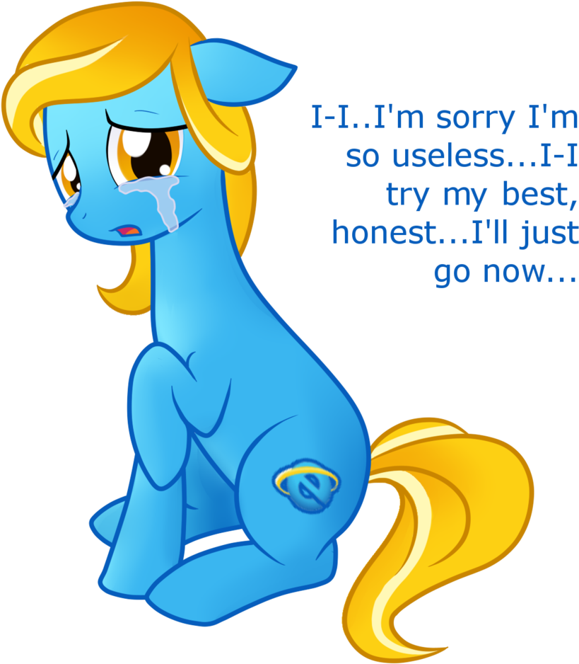 Staticwave12, Browser Ponies, Crying, Dialogue, Earth - Cartoon (900x1084)