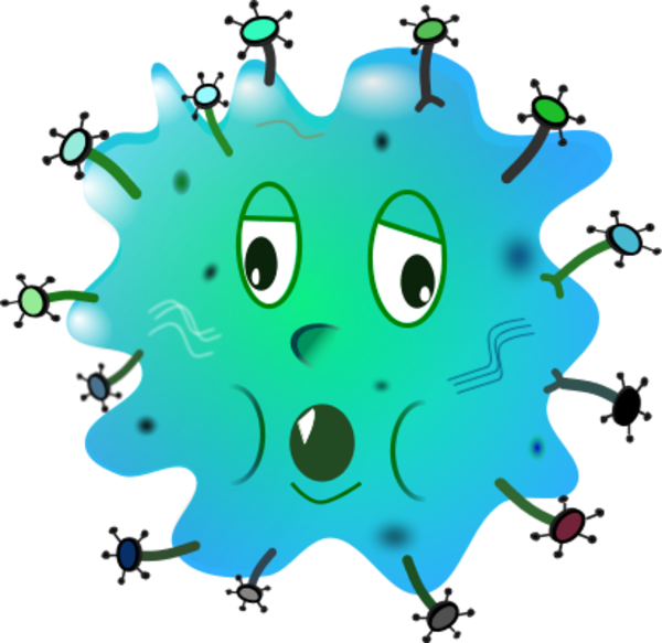 Germ Clip Art (600x583)