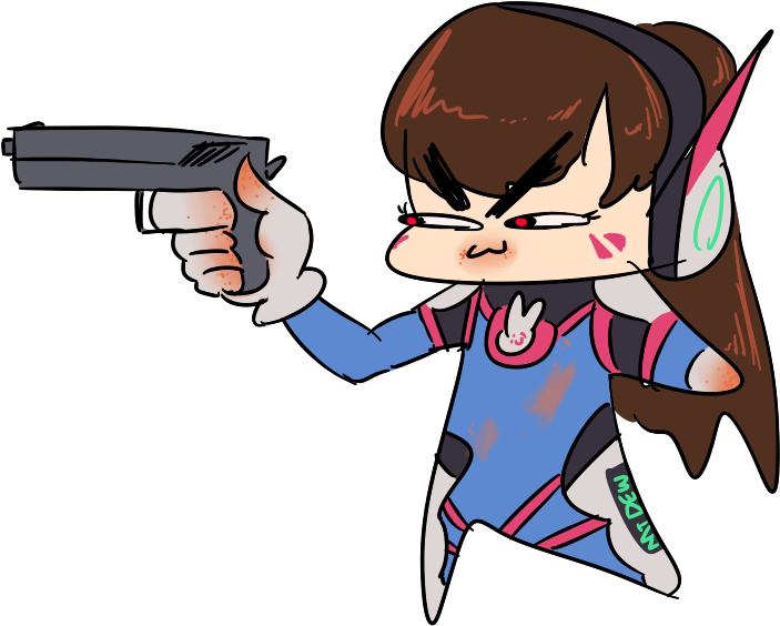 Nerf This, Bintch - Delet This Dva (766x610)