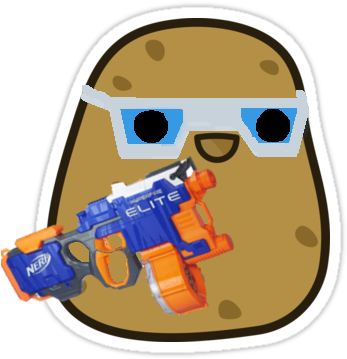 The Nerf Commentater - Nerf N-strike Elite Hyperfire In Sustainable Packaging (375x360)