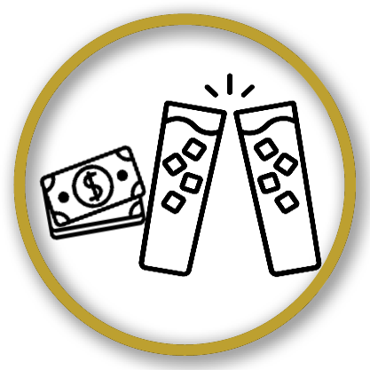 Money Drink Icon - Drink (417x417)