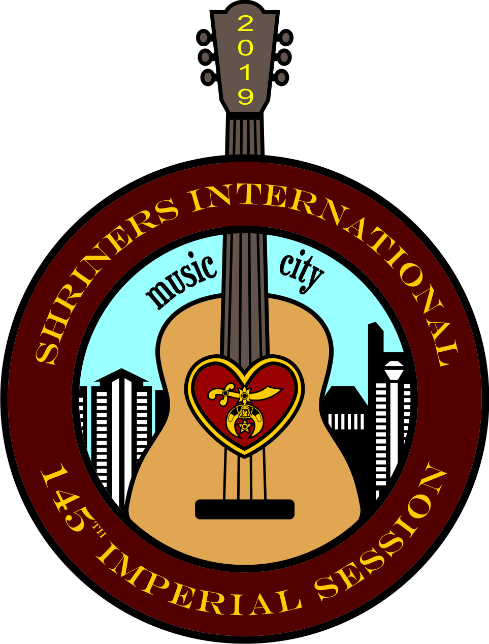 Shriner Emblems Clip Art Medium Size - 2019 (963x1267)