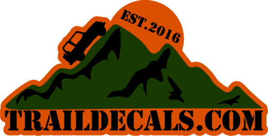 Trail Decals - Decal (550x279)