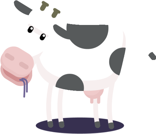 Cow - Dairy Cow (552x483)