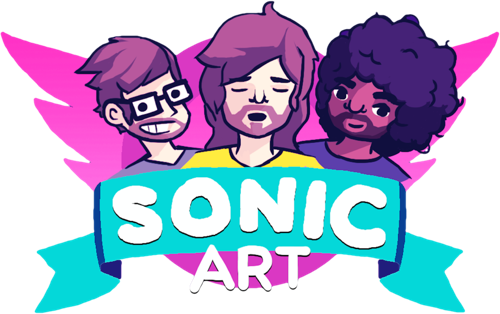 Sonic Art - Cartoon (500x314)