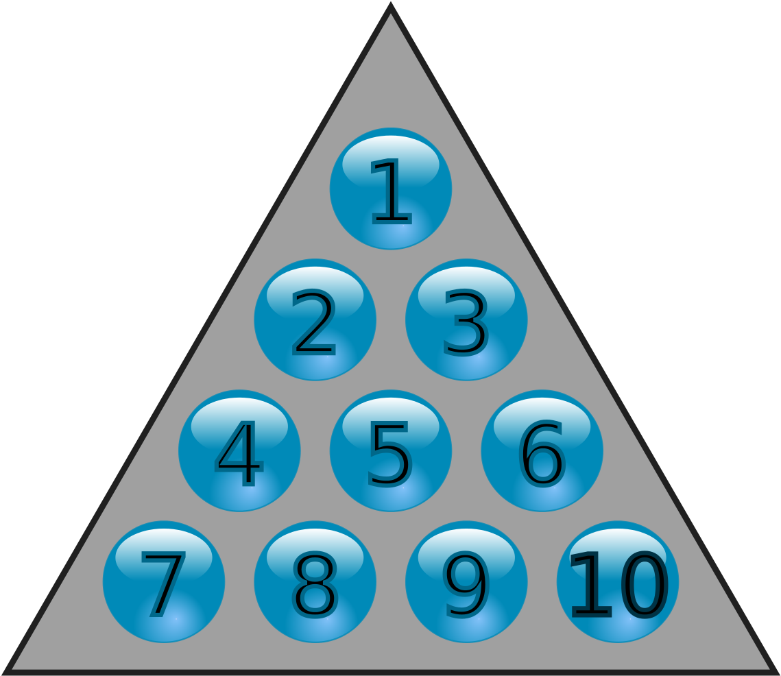 Triangular Number Triangle Polygonal Number Mathematics - Triangular Number Triangle Polygonal Number Mathematics (1174x1024)