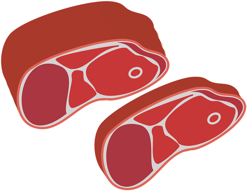 Steak Meat Cliparts 9, Buy Clip Art - Meat Illustration (924x720)