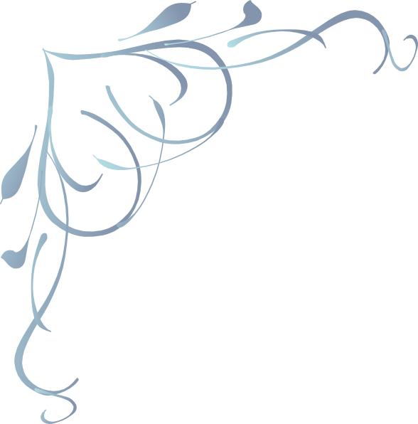 Fancy Corner Designs - Swirls Heart (588x596)