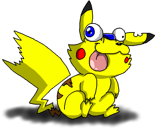 Derp The Derpy Pikachu - Derpy Pikachu (691x560)