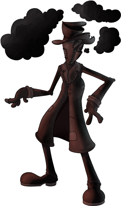 The Soot Man - Illustration (557x750)