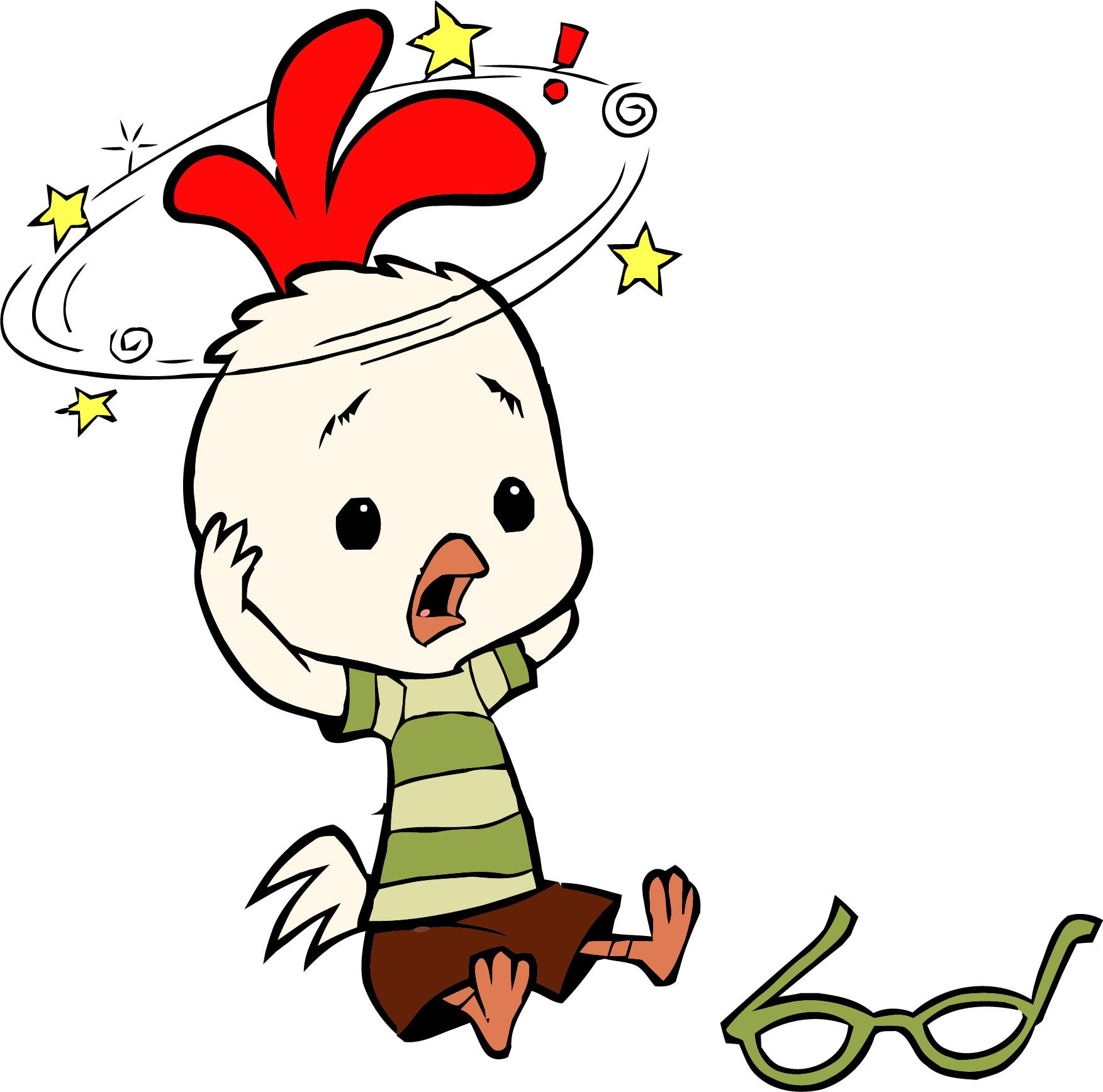 Chicken Little Fall Clipart Png - Chicken Little Clipart (1753x1736)