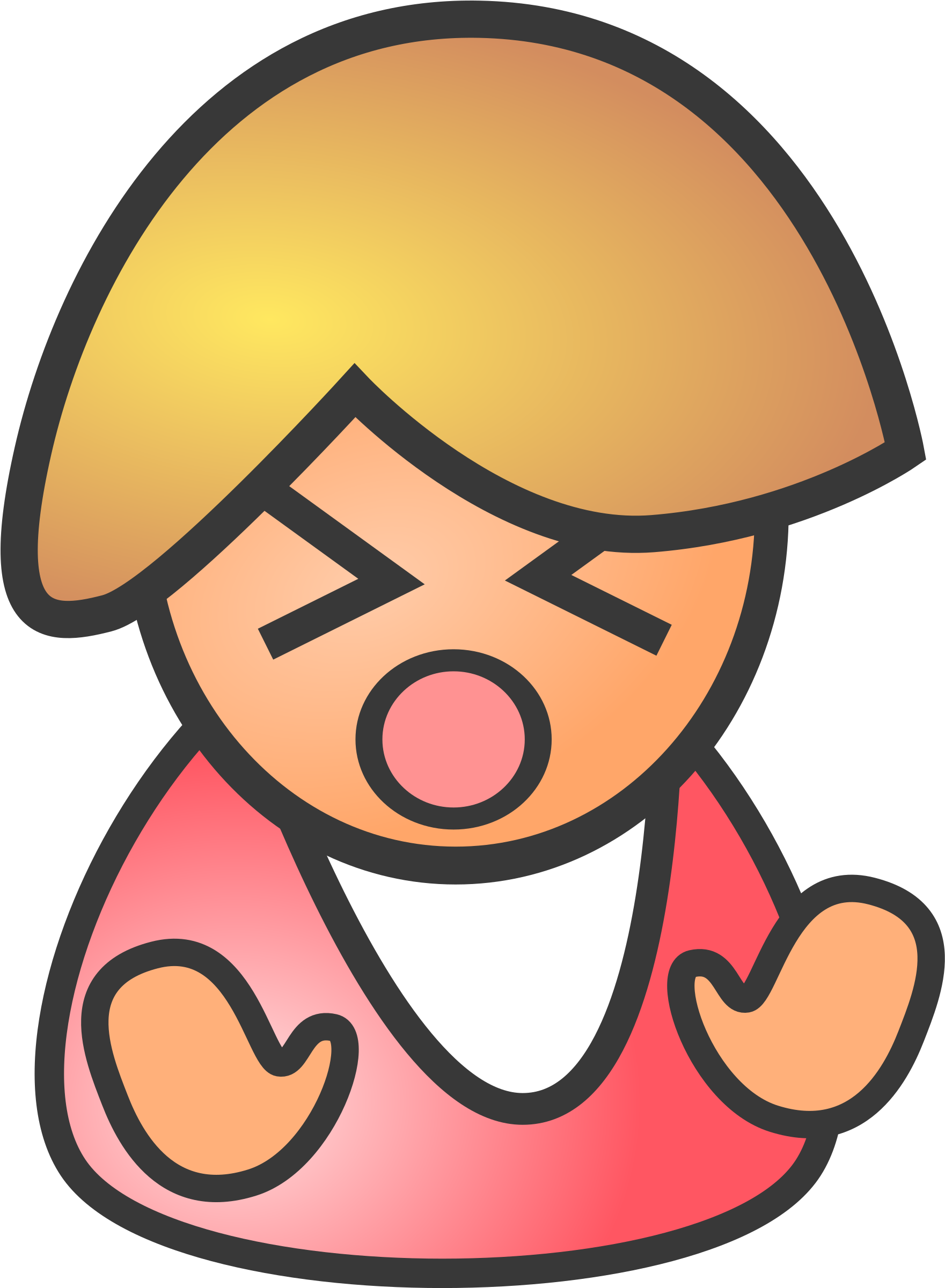 Big Image - Dislike Clipart (1821x2400)