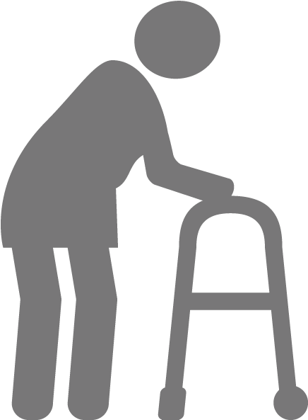 Senior Moving - Senior Icon (835x834)