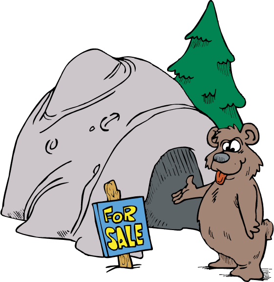 Cave - Cartoon (561x576)