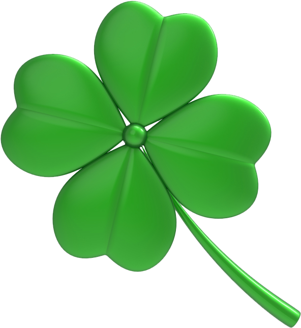 Clover - Four Leaf Clover Transparent (693x693)