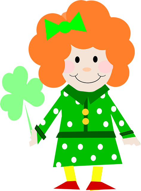 St. Patrick's Day Tile Coaster (473x640)