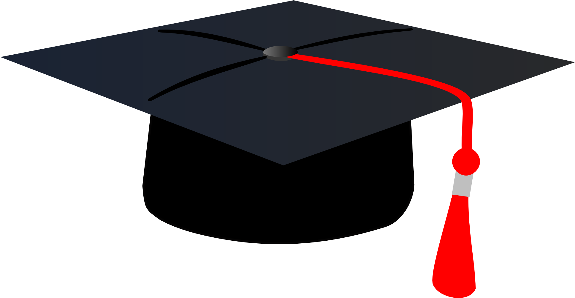 Graduation Cap Png (2000x1114)